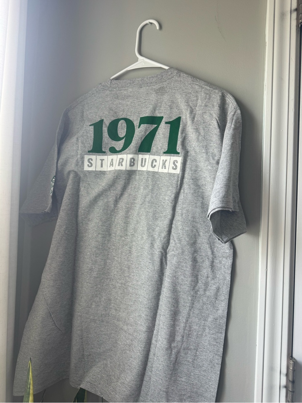 Starbucks Coffee 50 Year Anniversary Gray T-Shirt Large BRAND NEW Unisex